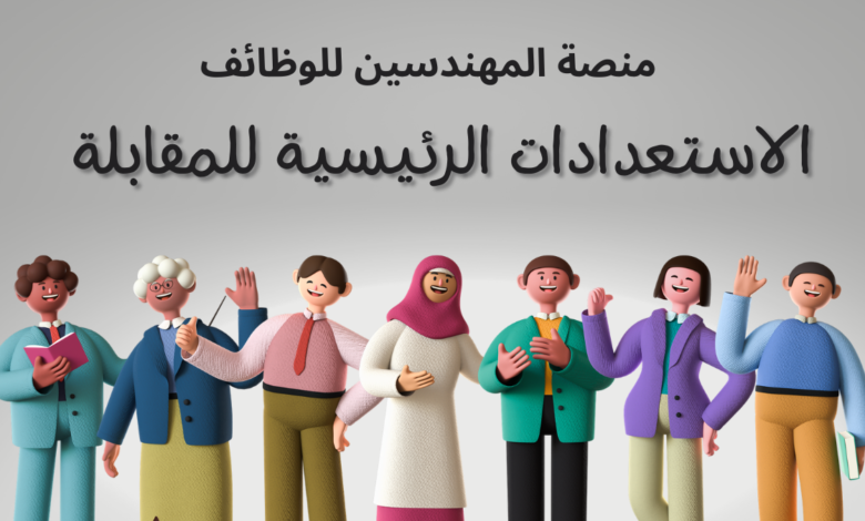 الاستعدادات الرئيسية للمقابلة